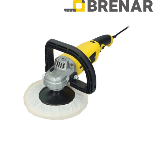 B137-01 Փայլեցնող մեքենա 1200 Վտ, շեղբի տրամագիծ 180 մմ, պտտման արագություն 500-3300 պտույտ/րոպե, թե