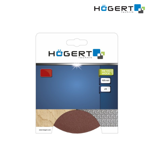 HT8D102 Հղկող սկավառակ125մմ G60 5 հատ HOGERT