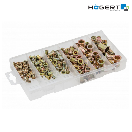 HT8G505 Ամրակման պտուտակների հավաքածու, 150 հատ HOGERT