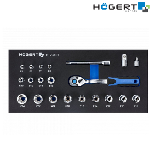 HT7G127 Հավաքածու արգելանիվի 3/8, 22 հտ  HOGERT