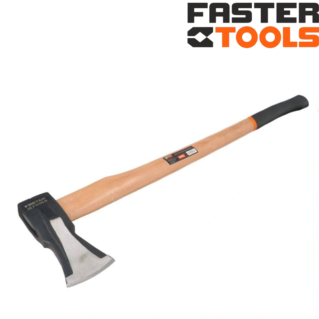 FT303-11/2164 FASTER TOOLS կացին սեպով, փայտե բռնակով, 2 կգ