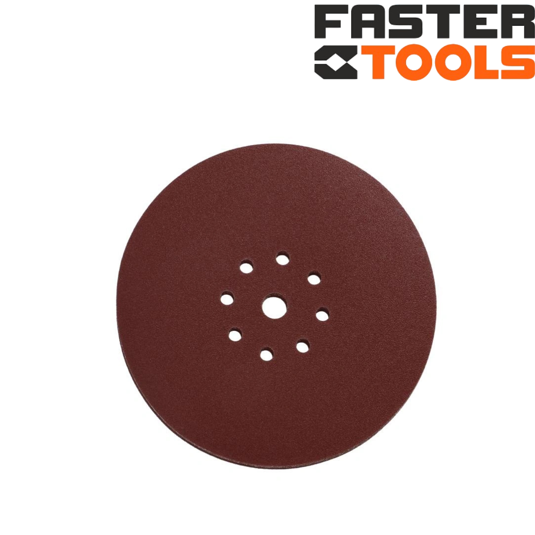 FT243-07/5827 FASTER TOOLS Velcro հղկաթուղթ 225 մմ 240 գրամ 5 հատ