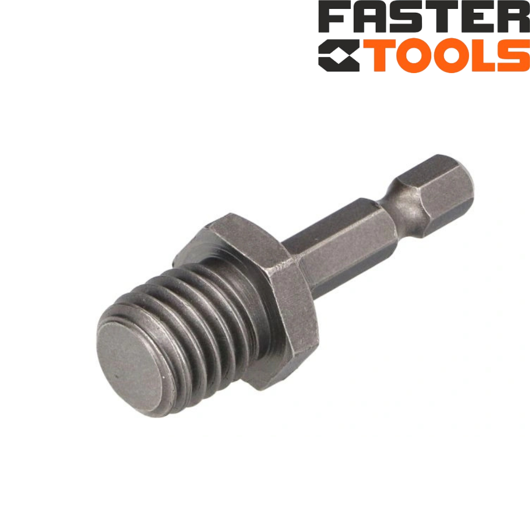 FT224-09 FASTER TOOLS HEX 1/4 ադապտեր M14 պտուտակի համար	 