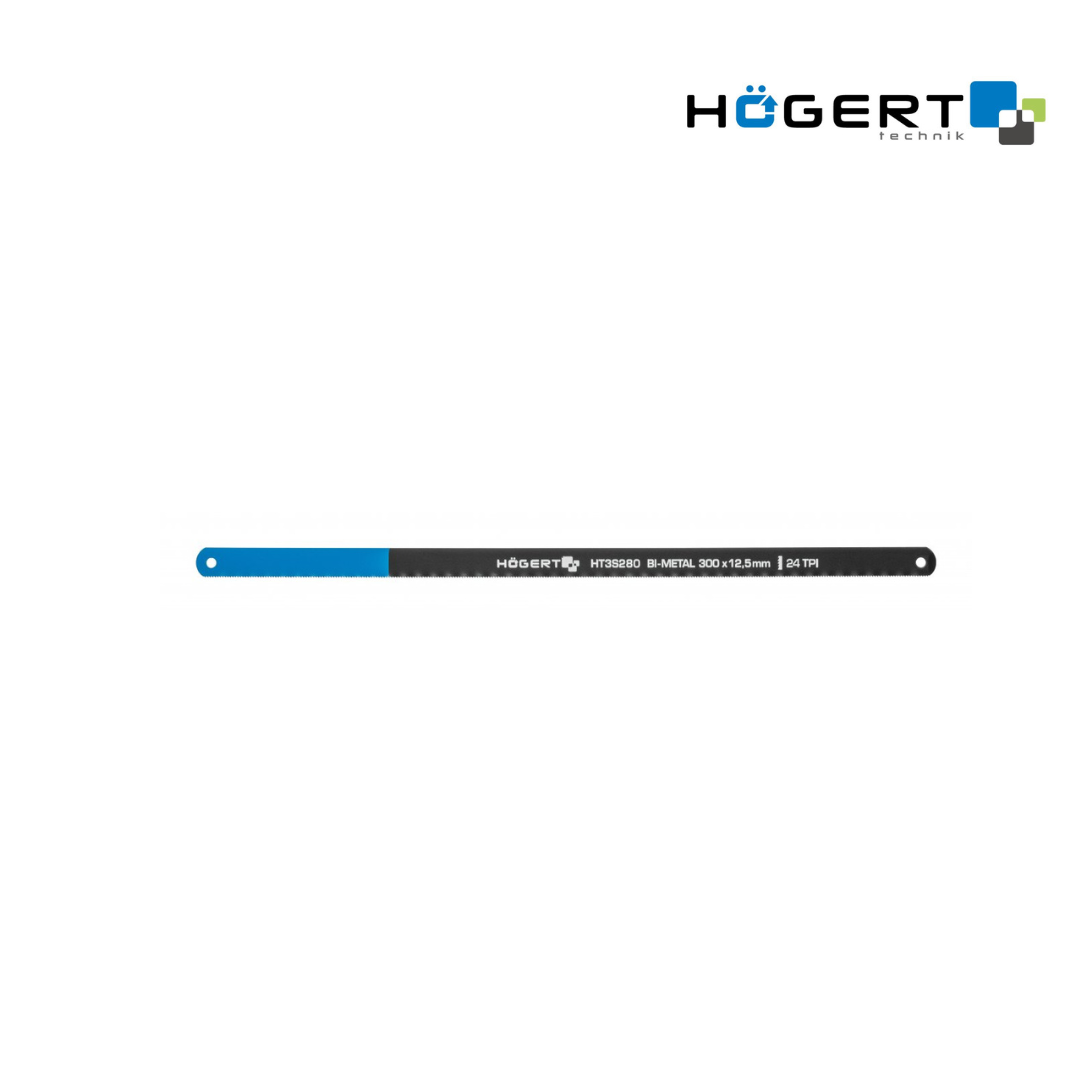 HT3S280 Մետաղի սղոցաթերթ 24 TPI, 12.5 մմ, HSS, bi-metal, 300 մմ (2 հատ)