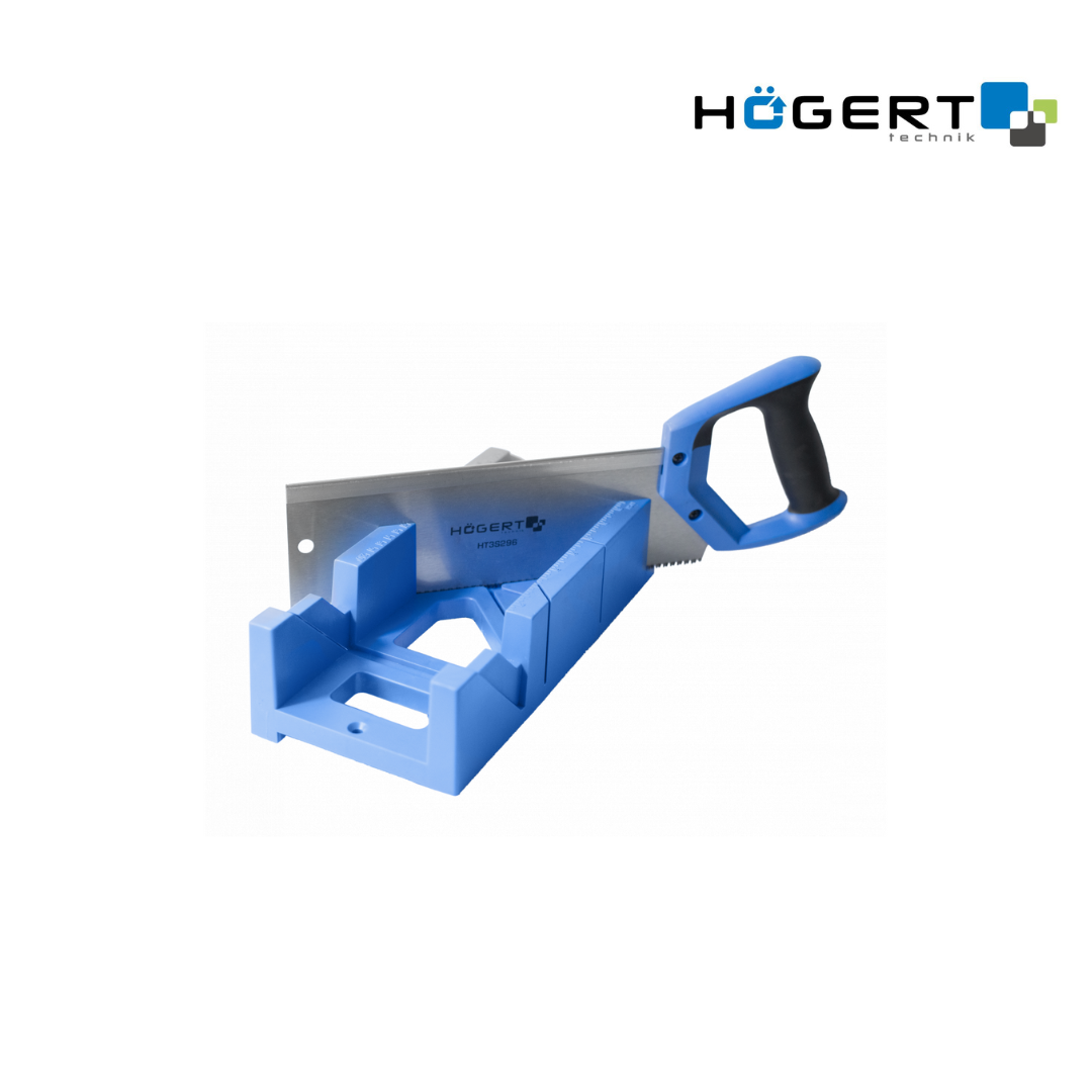 HT3S296 Ձեռքի սղոց + անկյունակազմիչ, 9 TPI, 300 մմ