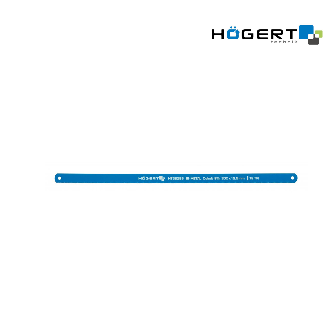HT3S285 Մետաղի սղոցաթերթ 18 TPI, 12.7 մմ, HSS, bi-metal, 300 մմ (2 հատ)