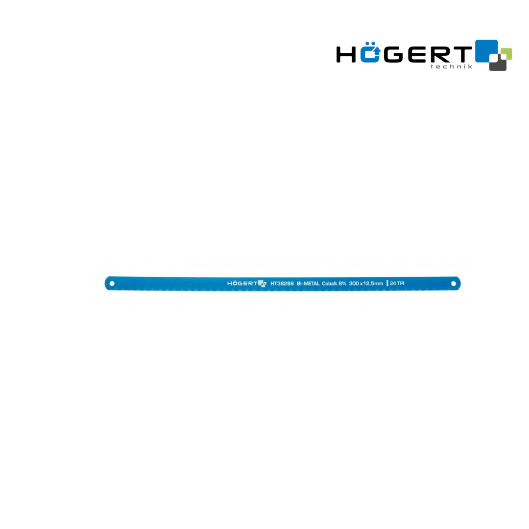 HT3S286 Մետաղի սղոցաթերթ 24TPI, 12.5 մմ, HSS, bi-metal, 300 մմ (2 հատ)