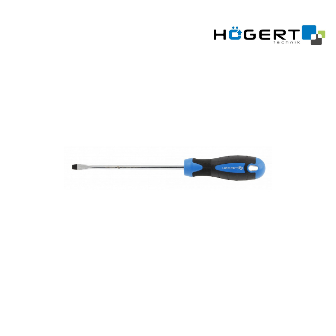 HT1S015 Ձեռքի պտուտակահան (отвертка) հարթ եզրով, SL6.5x200մմ