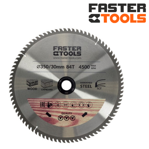 3334 Կտրող սկավառակ փայտի համար FASTER TOOLS 400x30, 100 ատամ