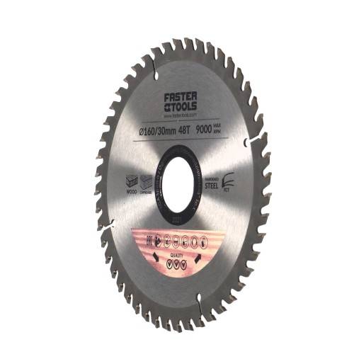 1927 Փայտի սկավառակներ համար FASTER TOOLS 350x30, 48 ատամ