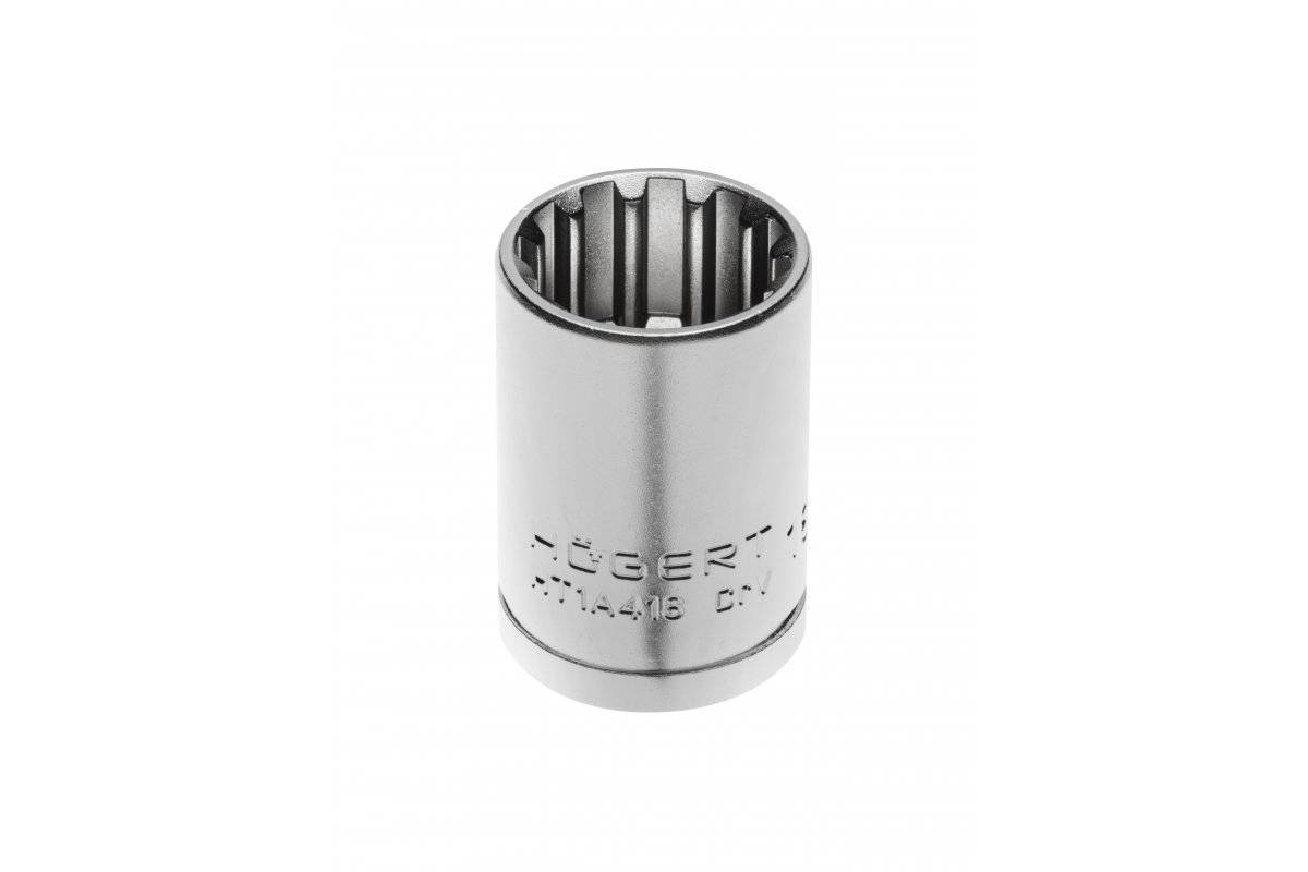HT1A423 Spline գլխիկ 1/2" 23 մմ CrV50BV30, DIN 3124