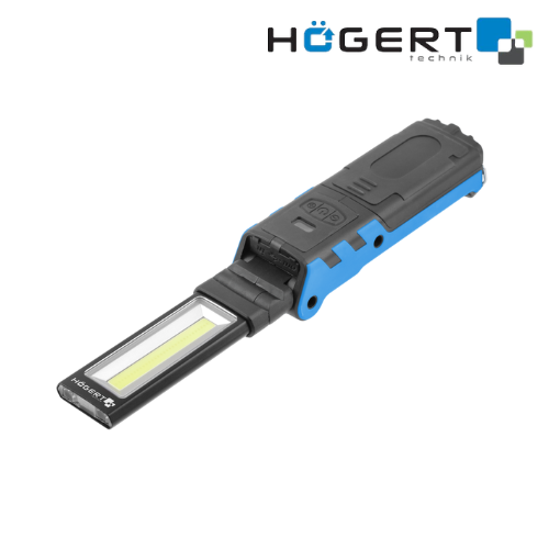 HT1E407  LED լապտեր, ծալովի, 400 լյումեն, մագնիս, USB