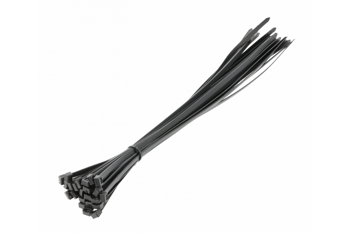 HT2C716  ՊՎՔ ամրակներ սև 9*600մմ 25հատ HOGERT