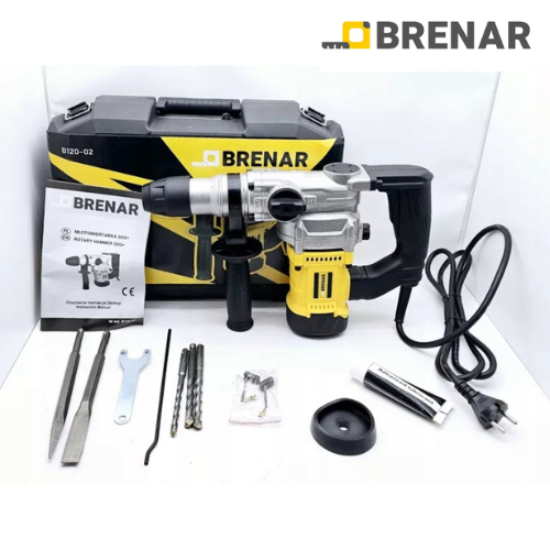 B120-02 Էլեկտրական պերֆերատոր հարվածային 1050 W 4.5J  BRENAR