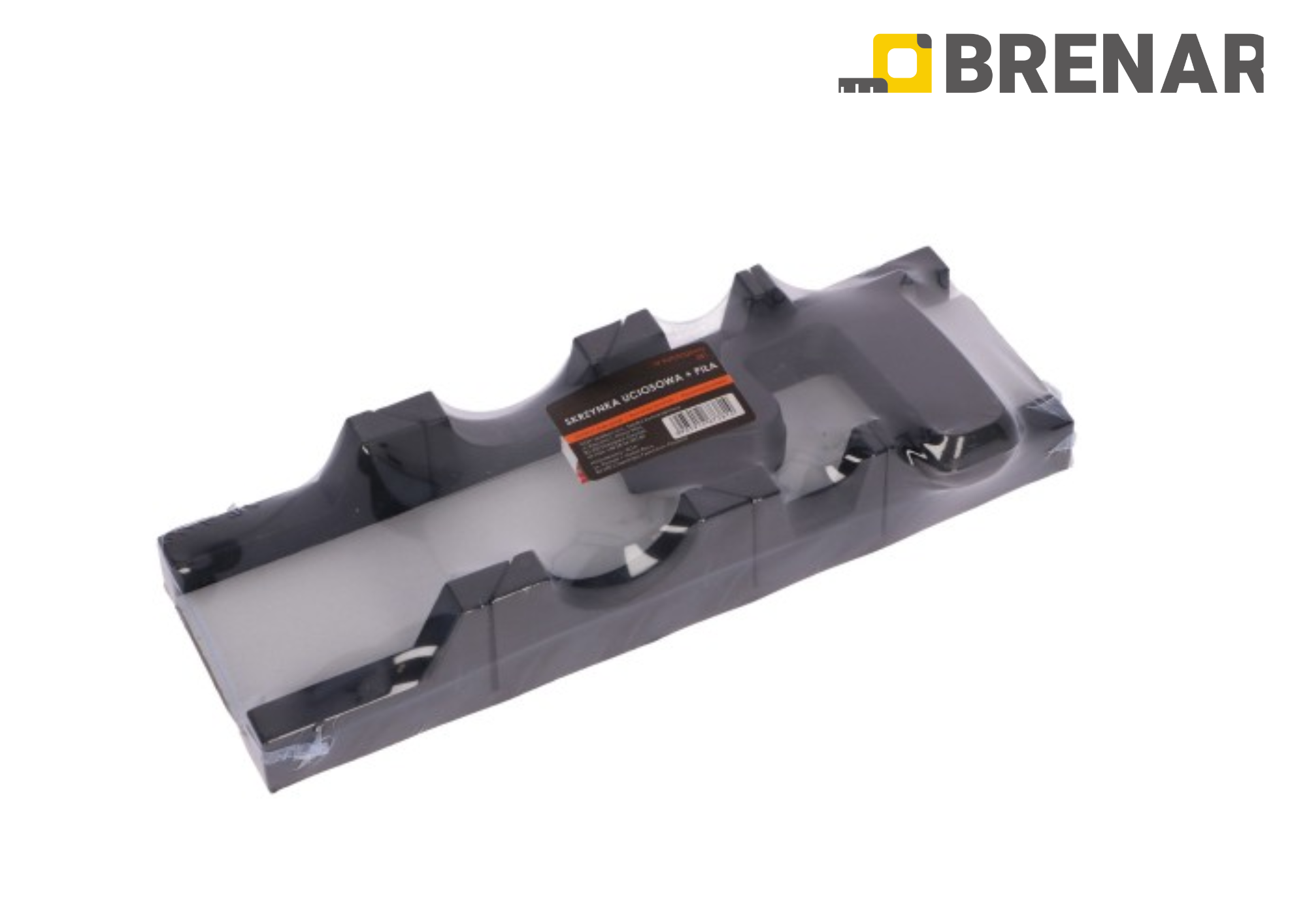 381 Պլաստիկե անկյունային տուփ սղոցով 300x65 BRENAR