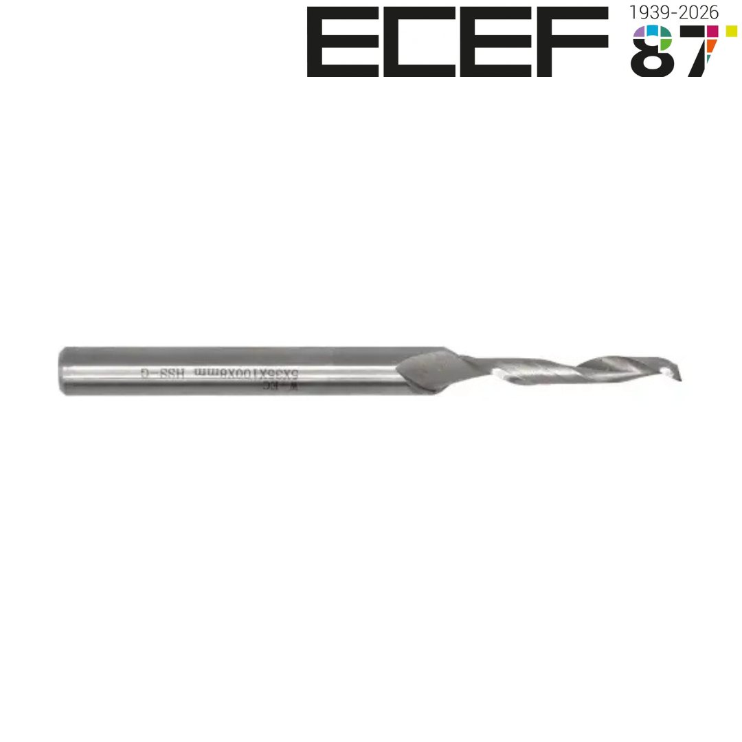 Ֆրեզի գլխիկ ալյումինի և ՊՎՔ-ի համար 5*35*100*8 մմ ECEF