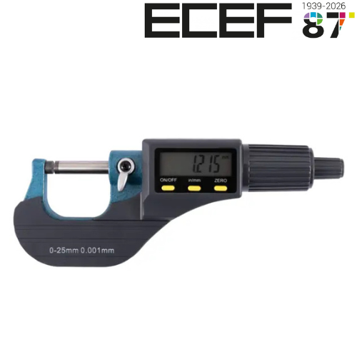 Էլեկտրական թվային միկրոմետր 0-25մմ ECEF